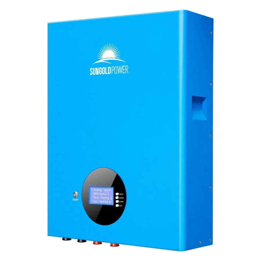 SunGoldPower 5.12kWh Powerwall LiFePO4 Lithium Battery - Off Grid Stores