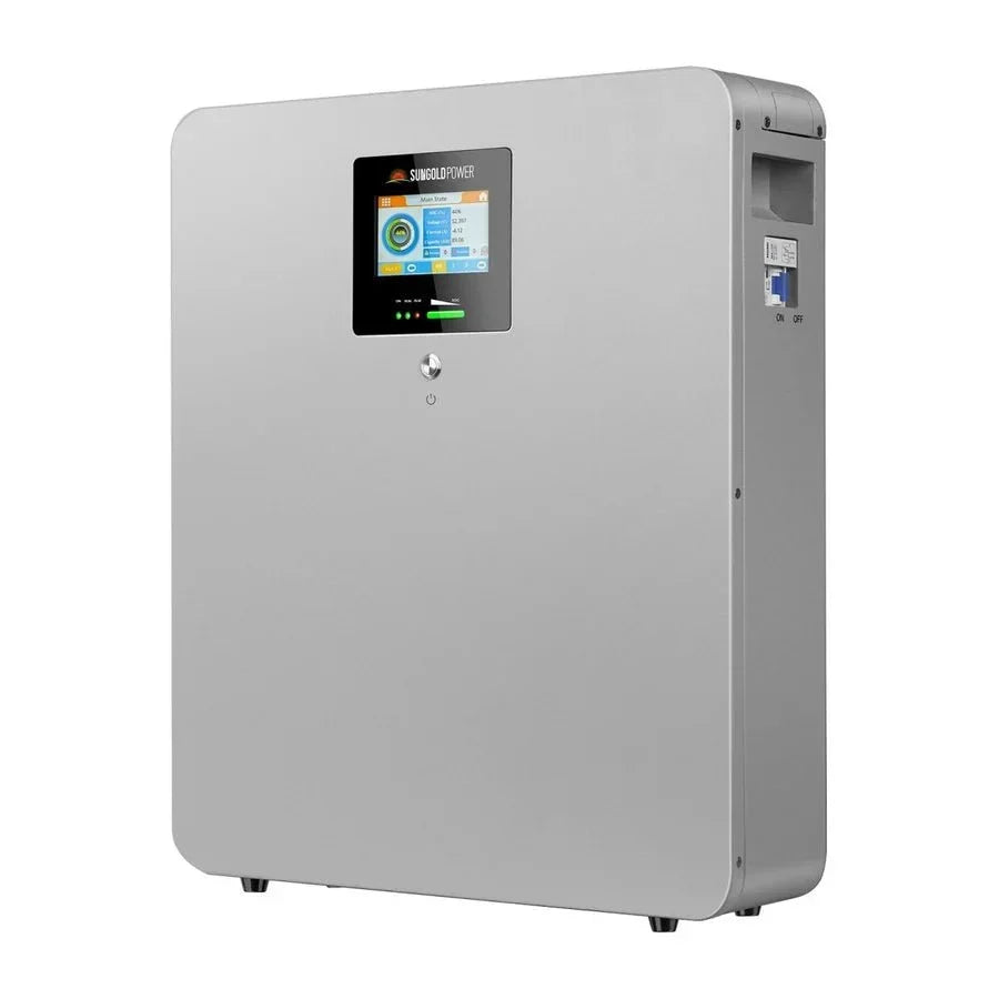 SunGoldPower CoreX 5 Elite Wall Mounted 48V 100AH Residential Energy Storage Battery Pack - Off Grid Stores