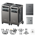 2 × Anker SOLIX F3800 Solar Generators (12kW | 7.68kWh) + Smart Home Power Kit
