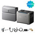 Anker SOLIX E10 Power Module + Batteries + Smart Generator 5500 (Tri-Fuel)