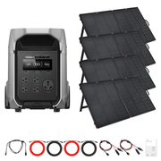 EcoFlow DELTA 3 Ultra Plus + Custom Solar Panels Kits - Off Grid Stores