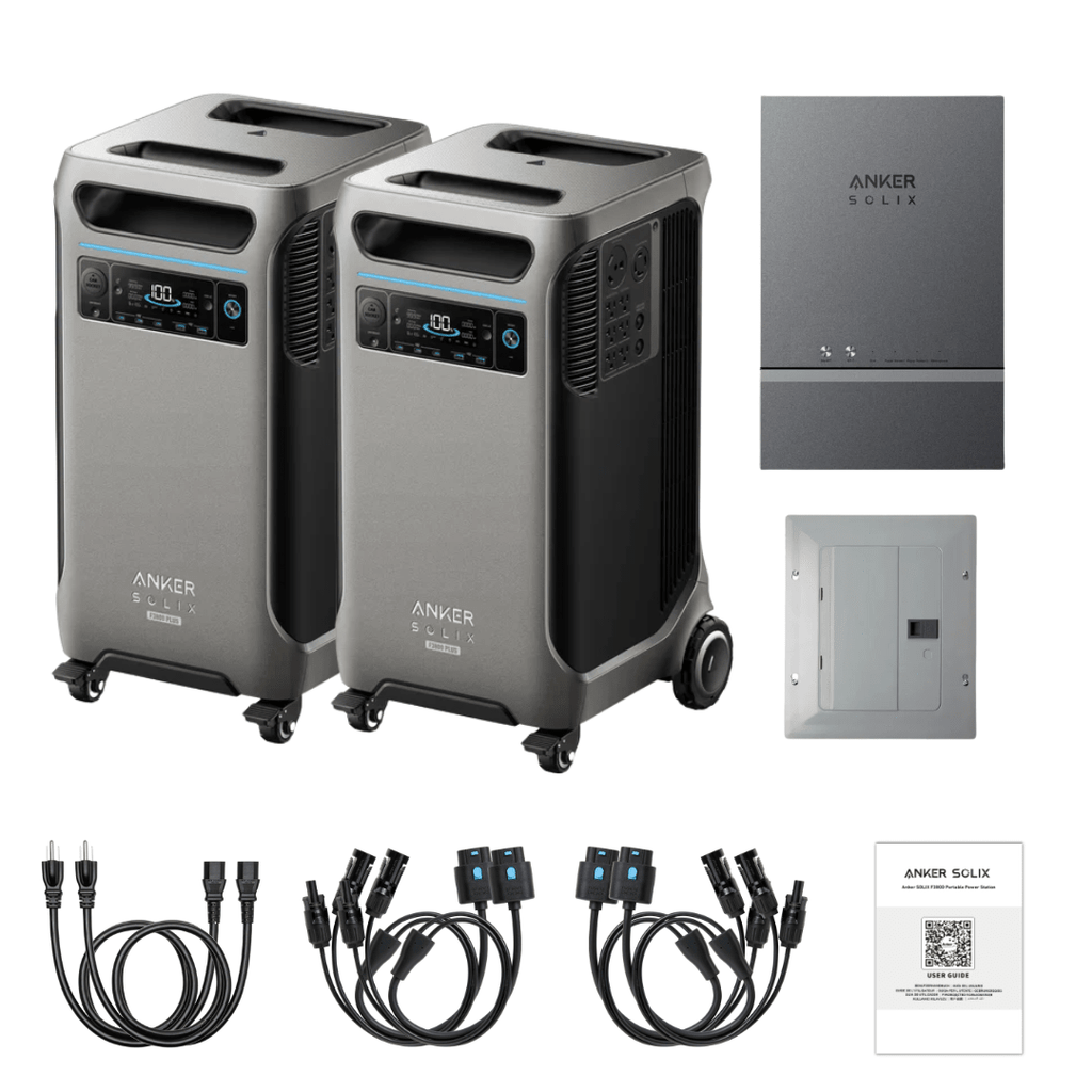 Anker SOLIX F3800 Plus Portable Power + Smart Home Power Kit - Off Grid Stores