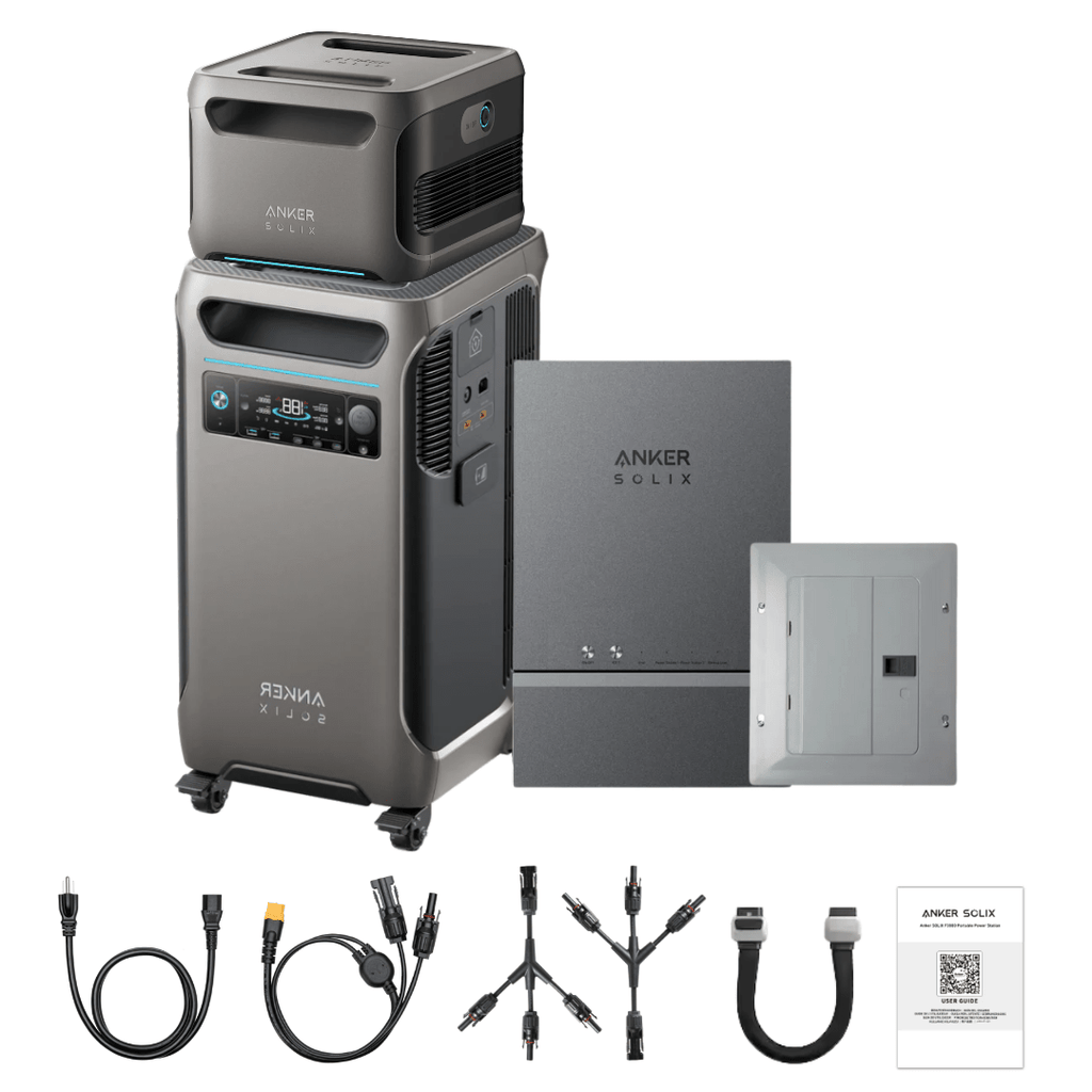 Anker SOLIX F3800 Solar Generator + Smart Home Power Kit - Off Grid Stores