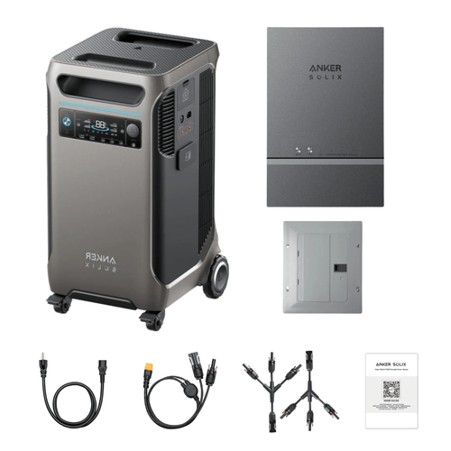 Anker SOLIX F3800 Solar Generator + Smart Home Power Kit - Off Grid Stores