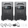 EcoFlow DELTA Pro *2 + Double Voltage Hub