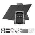 EcoFlow DELTA Pro 3 Solar Generator + 400W Portable Solar Panels - Off Grid Stores