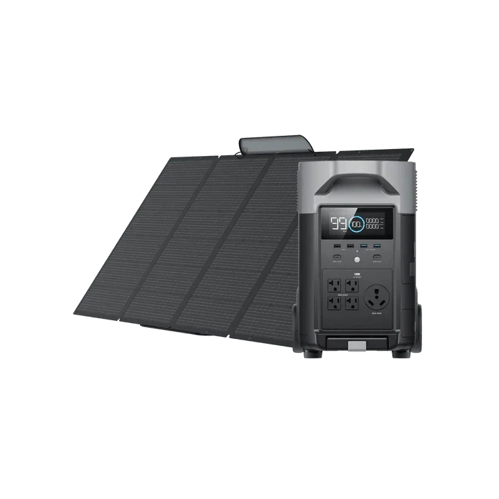 EcoFlow DELTA Pro + 400W Portable Solar Panels - Off Grid Stores