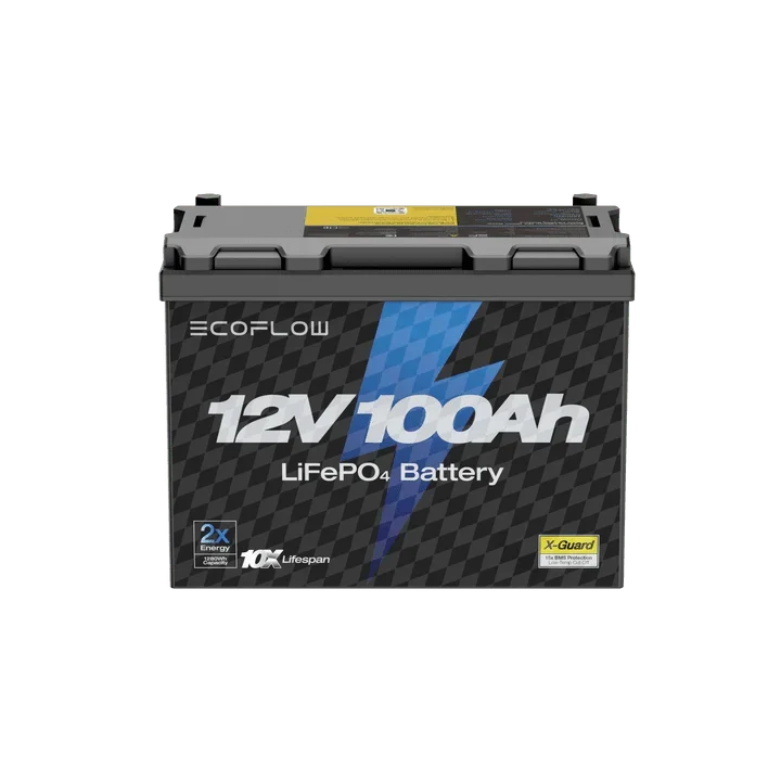 EcoFlow Lithium 12V 100Ah Deep Cycle LiFePO4 Battery