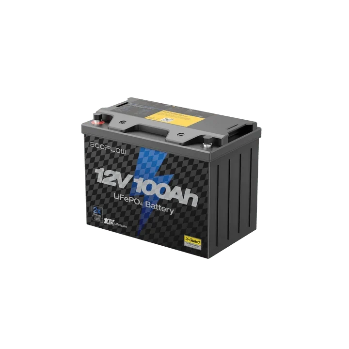 EcoFlow Lithium 12V 100Ah Deep Cycle LiFePO4 Battery