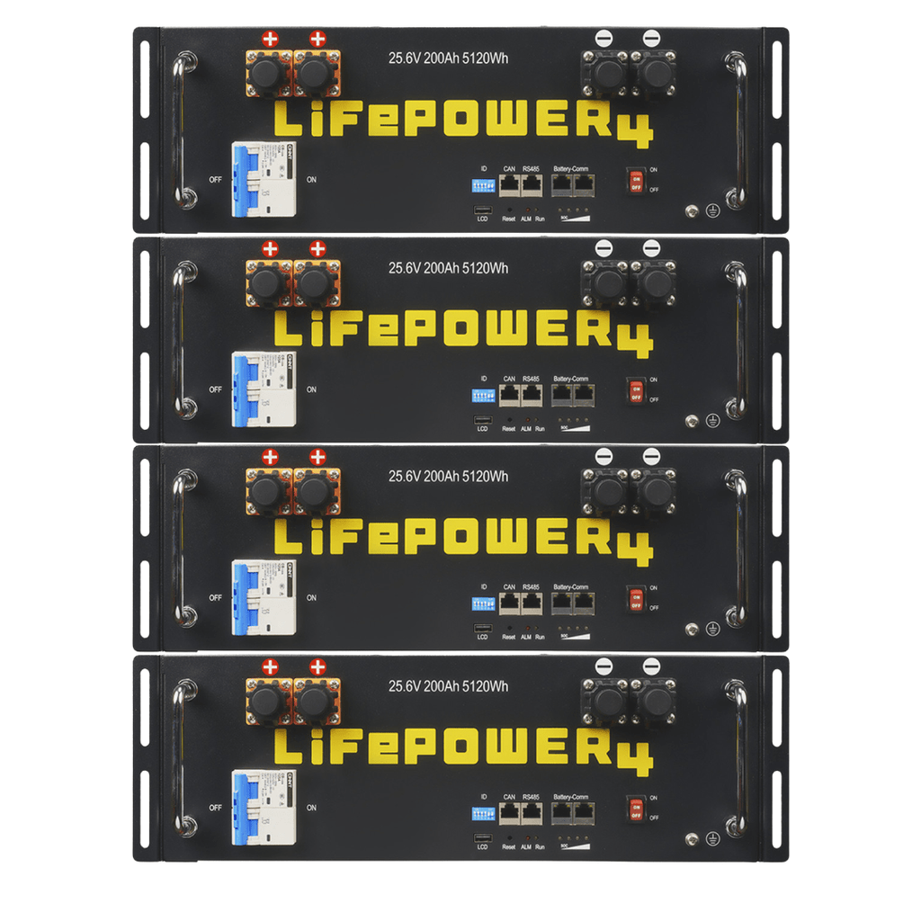 EG4 LifePower4 V2 24V 200AH Lithium Server Rack Battery - Off Grid Stores