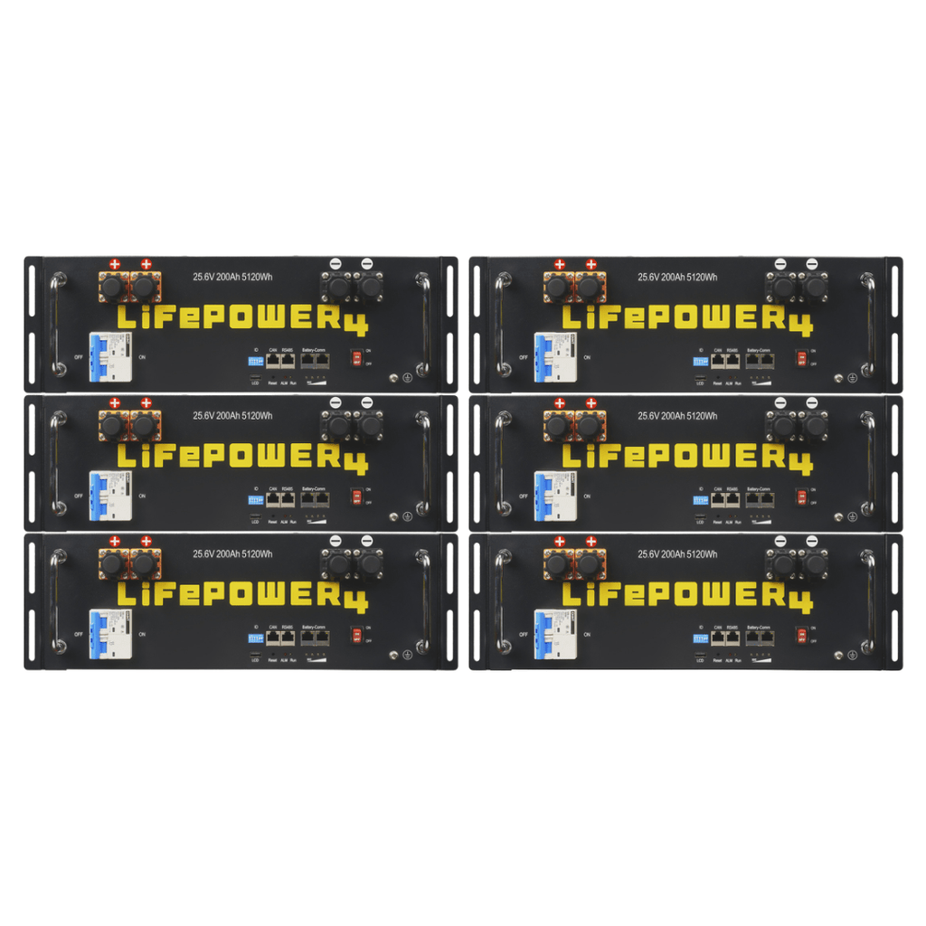 EG4 LifePower4 V2 24V 200AH Lithium Server Rack Battery - Off Grid Stores