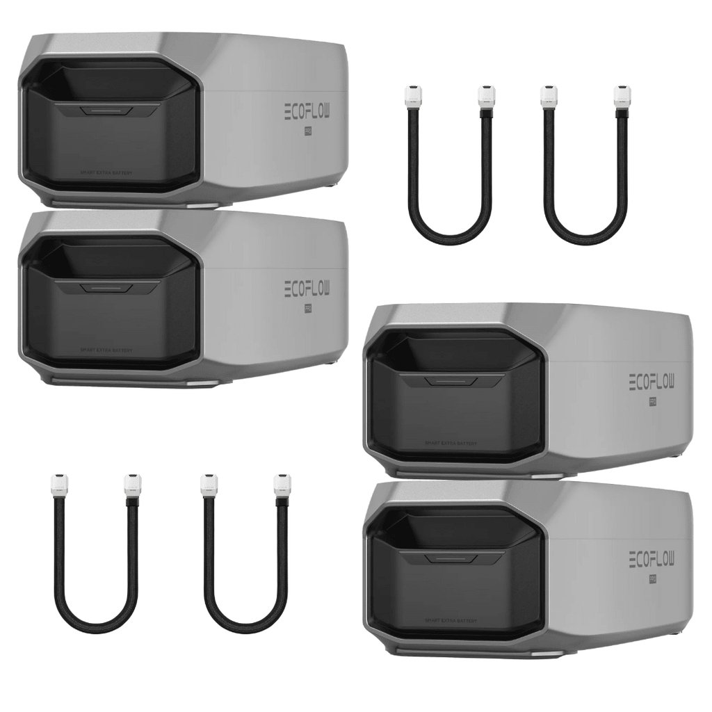 [Multi - Pack] EcoFlow DELTA Pro 3 4096Wh Smart Extra Batteries - Off Grid Stores