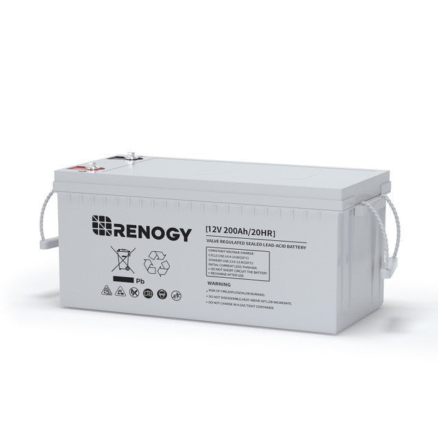 Renogy 12 Volt 200Ah Deep Cycle AGM Battery - Off Grid Stores