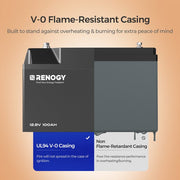 Renogy 12V 100Ah Pro Smart Lithium Iron Phosphate Battery With Bluetooth & Self-heating Function + Renogy ONE Core