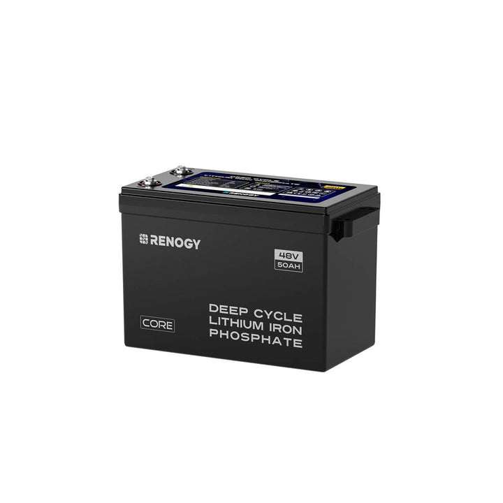 Renogy 48V 50Ah Smart Self - Heating Lithium Iron Phosphate Battery - Off Grid Stores