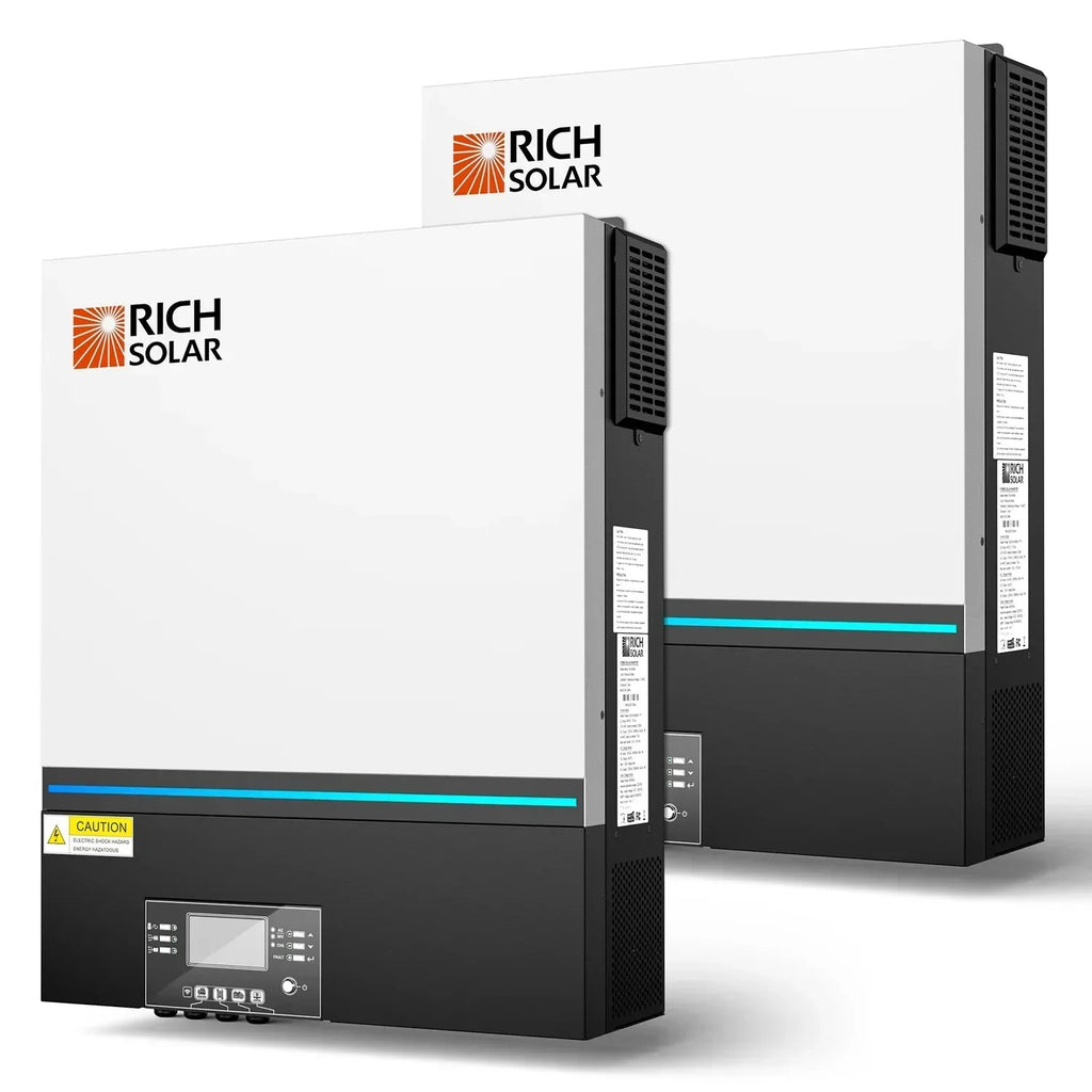 Rich Solar 6500 Watt (6.5KW) 48 Volt Off - Grid Hybrid Solar Inverters - Off Grid Stores