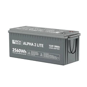 Rich Solar ALPHA 2 LITE 12V 200Ah LiFePO4 Lithium Battery
