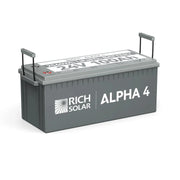 Rich Solar ALPHA 4 24V 100Ah LiFePO4 Battery w/ Internal Heating and Bluetooth