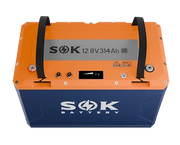 SOK Battery 12V 314Ah Lithium Iron Phosphate Battery With Built-in Heater & Bluetooth