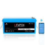 SunGoldPower 12V 200AH LIFEPO4 Deep Cycle Lithium Battery Bluetooth / Self-Heating / IP65 - Off Grid Stores