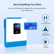 SunGoldPower 3000W 24V Solar Inverter Charger