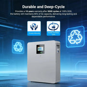 SunGoldPower CoreX 5 Elite Wall Mounted 48V 100AH Residential Energy Storage Battery Pack