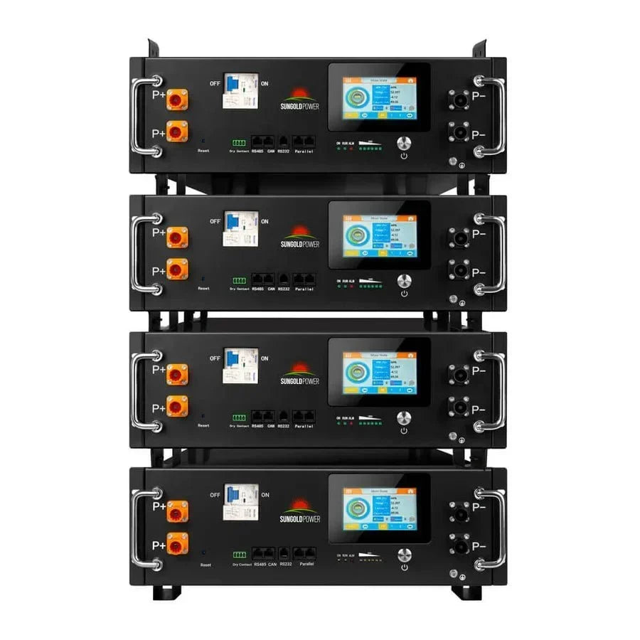 SunGoldPower CoreX 5 Pro Server Rack 48V 100AH Residential Energy Storage Battery Pack - Off Grid Stores