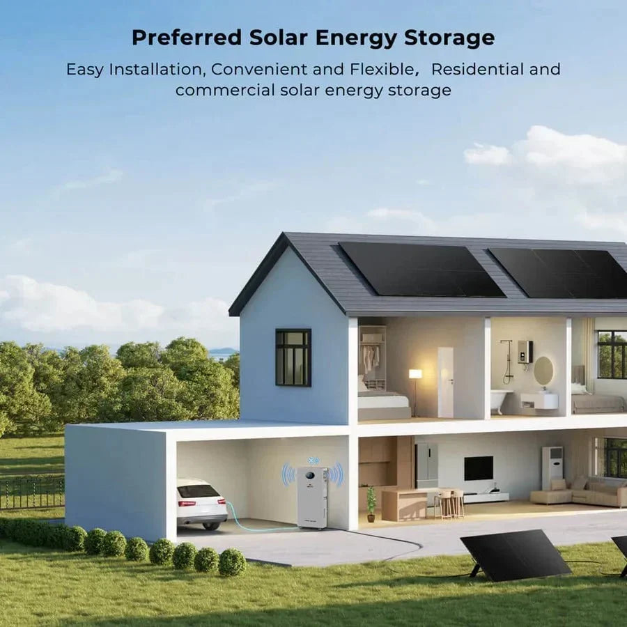 SunGoldPower PowerMax 51.2V 314AH Outdoor Energy Storage Battery UL1973 & UL9540A