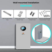 SunGoldPower Powerwall X 51.2V 200AH LiFePO4 Lithium Battery