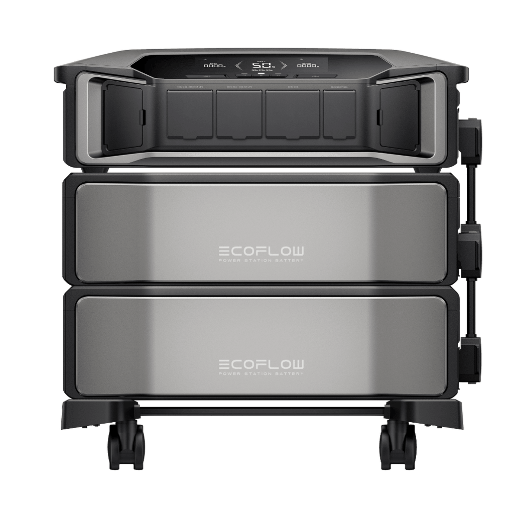 EcoFlow DELTA Pro Ultra Kits - Inverter + Batteries + Choose Custom Solar Panel Bundle Option