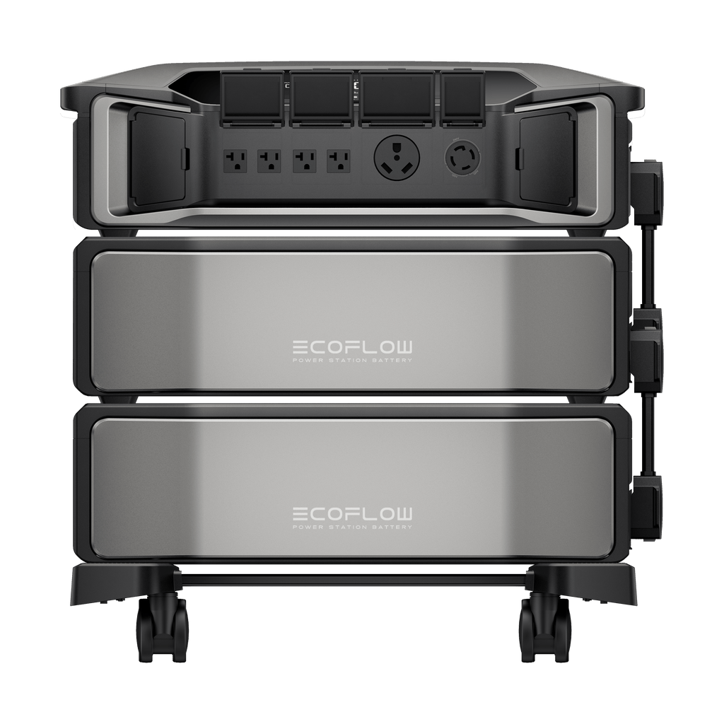 EcoFlow DELTA Pro Ultra Kits - Inverter + Batteries + Choose Custom Solar Panel Bundle Option